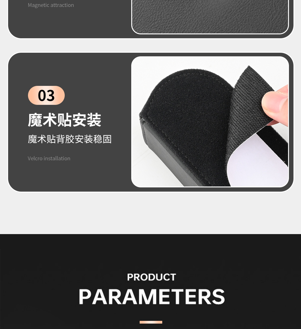 Source Manufacturer Car-Mounted Glasses Clip Multifunctional Car Sunglasses Case Holder Car Sun Visor Storage Clip Box