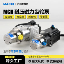 不锈钢磁力齿轮泵耐腐蚀无泄漏自吸泵高压力大流量高精度计量泵