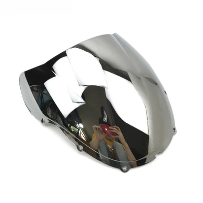 Suitable for Honda: Motorcycle front windshield - 06070016-silver-plated