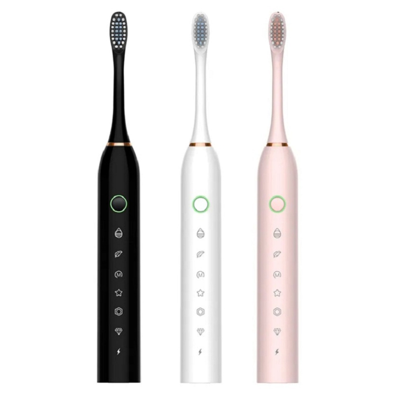 Cross-Border English Packaging Senk Electric Toothbrush New Product Rechargeable Soft-Bristle Fully Automatic Adult Electric Toothbrush 512