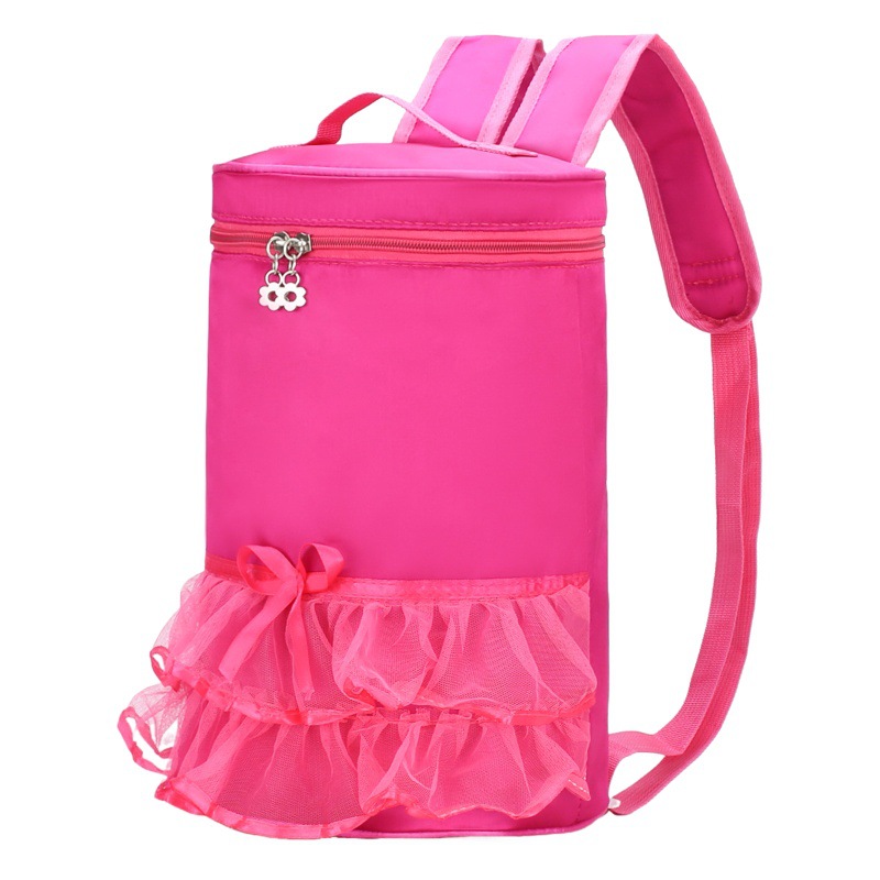 Mochila bolsa de baile de los niños bolsa de Ballet de gran capacidad de encaje princesa bolsa hermosa bolsa de baile