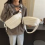 单肩字母学生斜挎小包