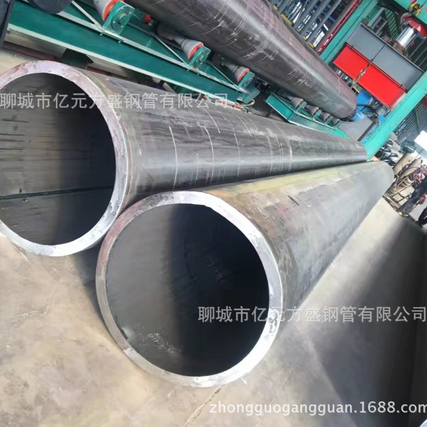 大口径厚壁直缝焊管/高压直缝钢管/16MN双面埋弧直缝焊管/石化管