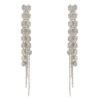 Silver earrings