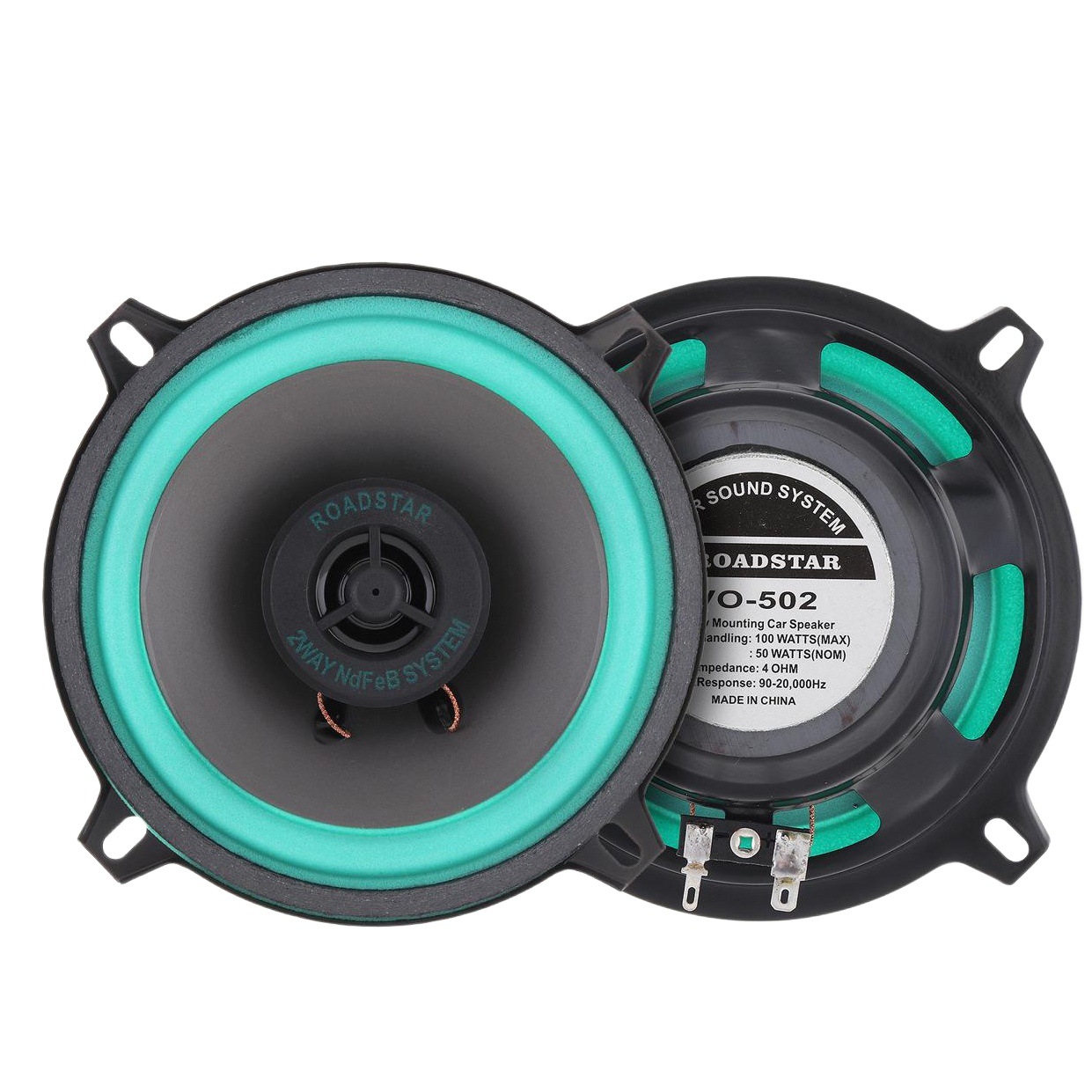 Coche altavoz coche HiFi coaxial 4 pulgadas 5 pulgadas 6 pulgadas altavoz coche puerta estéreo frecuencia completa image 1