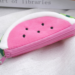 Wholesale cute watermelon pattern coin purse for kids, backpack accessory, decorations for night markets, stall gifts