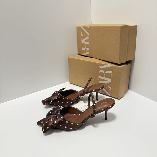 Z Autumn high heels pointed-toe with bow