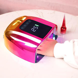 Foreign trade H45 new power storage nail lamp 96W high power 3 seconds quick dry intelligent UV/LED phototherapy machine