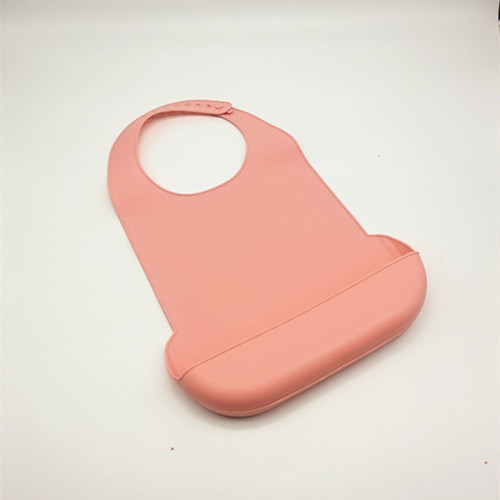 Large adult silicone bib, elderly rice pocket, waterproof three-dimensional rice pocket, big child silicone eating bib saliva pocket