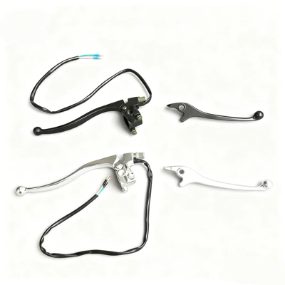 Cqr300 Jialing Caiwei Off-Road Motorcycle Parts Clutch Handle Assembly with Cable Handle Universal Clutch Lever