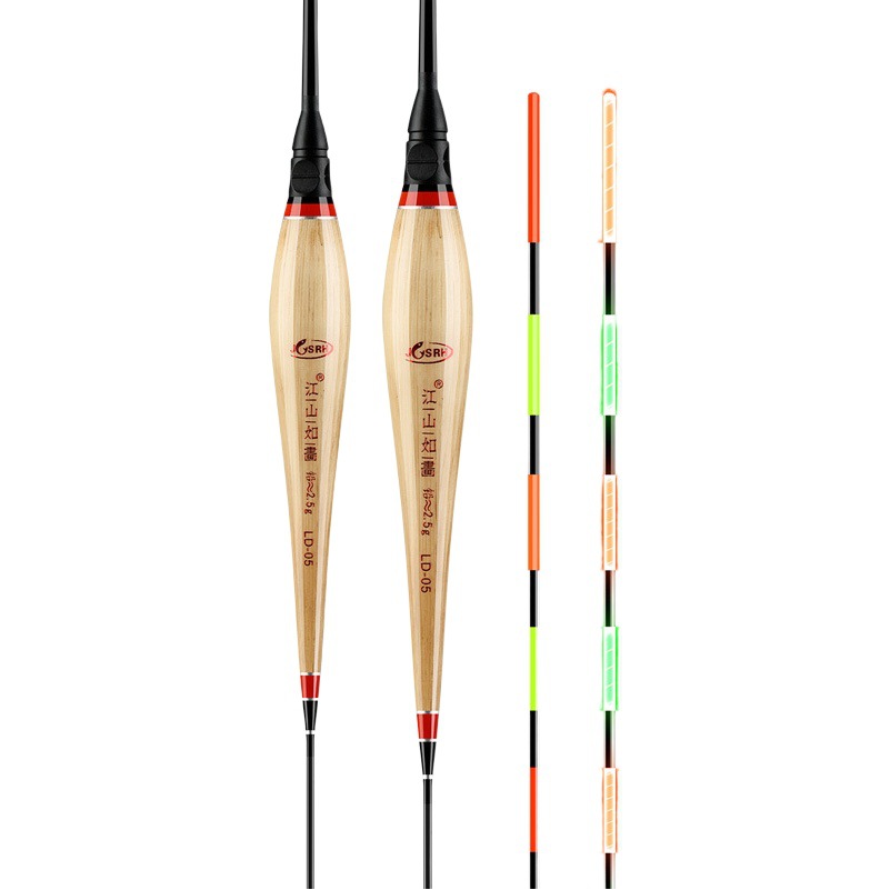 Jiangshan picturesque reed electronic buoy high sensitivity hard tail luminous drift bite hook color change drift day and night dual-purpose drift eye-catching