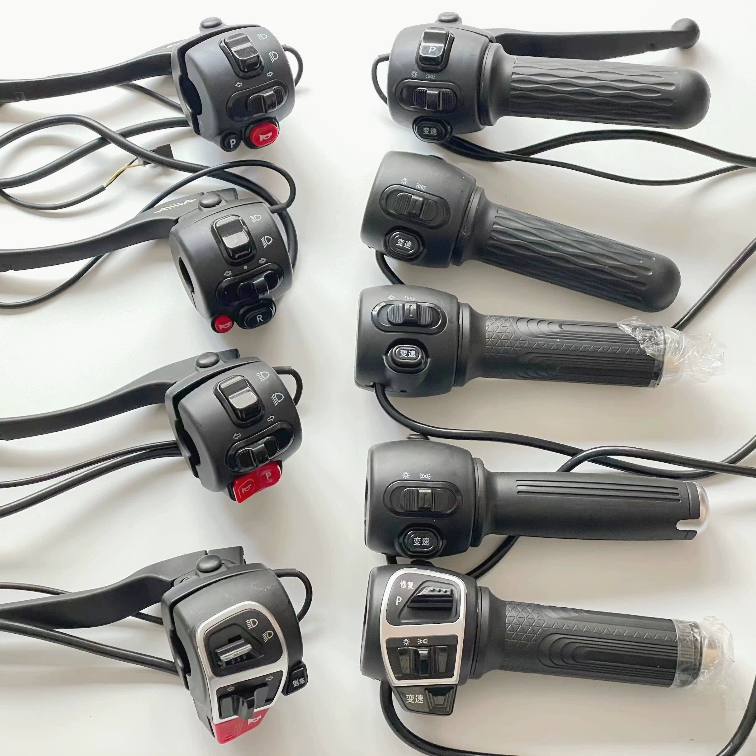 Подходит для электросамоката AM Emma, аккумулятора автомобиля Lila Diao N00, комбинированного переключателя, дроссельной заслонки, вращения шарнира.