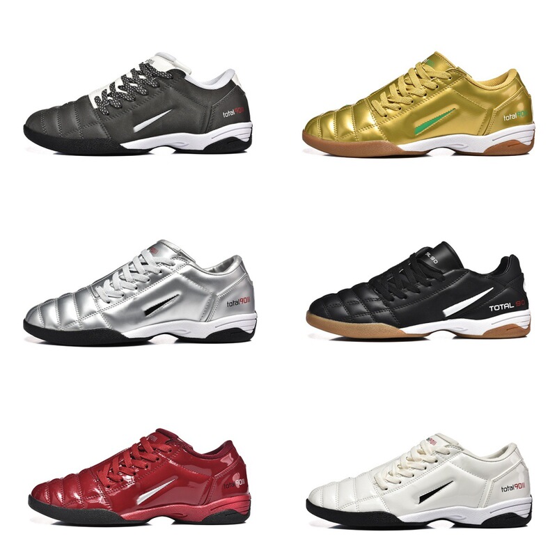 Wholesale T90 Football Shoes Low-Top Tf Cleats for Men and Women Indoor Ic Student Competition Training Adult Grass Cleats Non-Slip Style