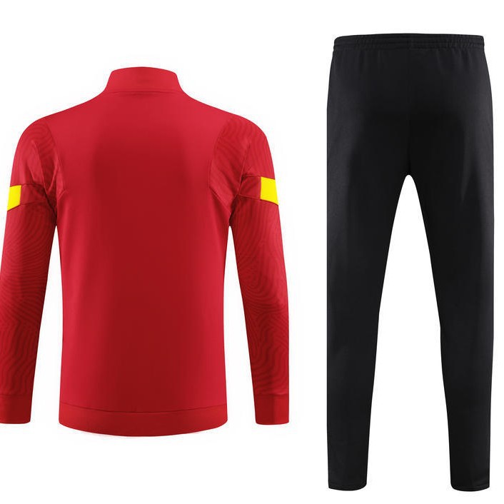 Trajes de entrenamiento de fútbol hombres de manga larga otoño-invierno marca número de entrenamiento de fútbol equipo de equipo de fútbol chaqueta de manga larga