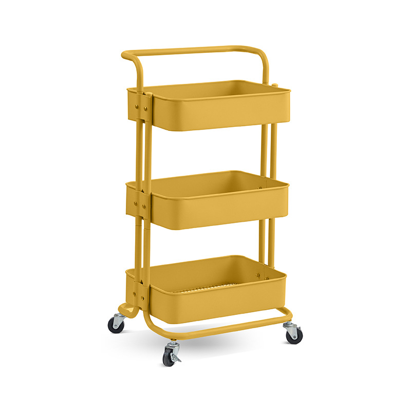 家庭用カート棚キッチン床置き多層スナック収納棚浴室トイレ大型収納棚