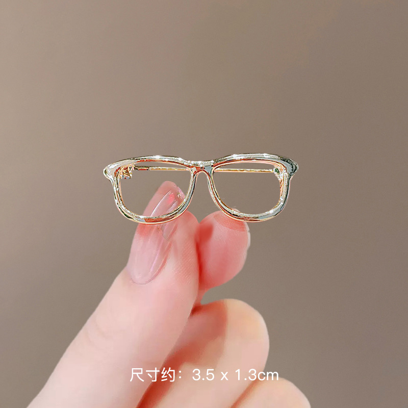 12# Golden glasses pin
