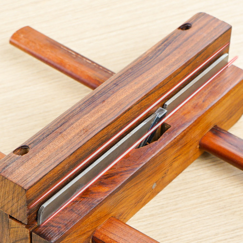 Mujingfang Hong Kong-style rosewood willow planer groove planer woodworking planer woodworking tools planer blade adjustable distance