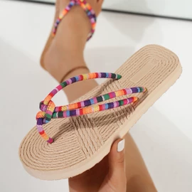 坡跟拖鞋;平底拖鞋;平底凉鞋