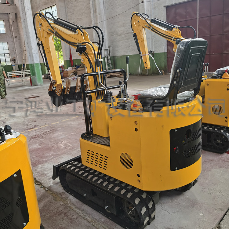 鸿业牌HY10小型挖掘机 微型多功能钩机 狭隘空间工作小挖机