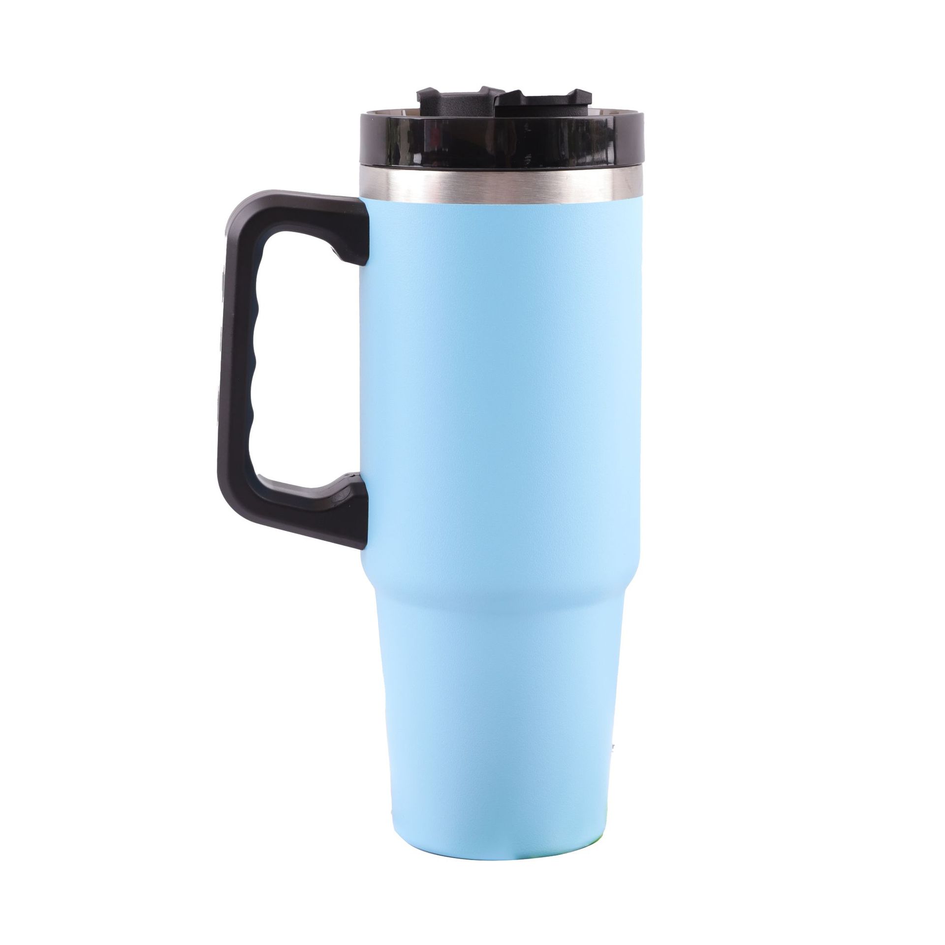 Transfronterizos 30oz mango taza de automóvil de acero inoxidable taza de aislamiento de alta capacidad taza de automóvil portátil al aire libre