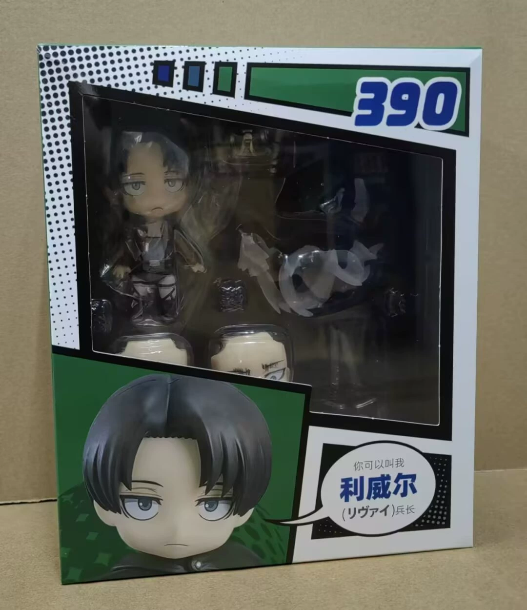Фигурки (Attack on Titan) чиби подвижные, ≈10 см, раскрашенные, коллекционный набор