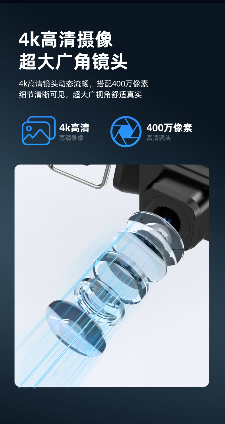 Cross-border best-selling motorcycle helmet Bluetooth headset, motorcycle stereo sound headset, factory camera recorder