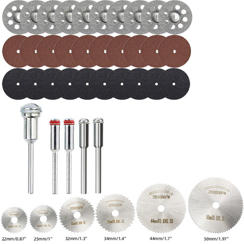 Cross-border saw blade circular saw blade mini small saw blade micro woodworking metal cutting blade electric grinding slice