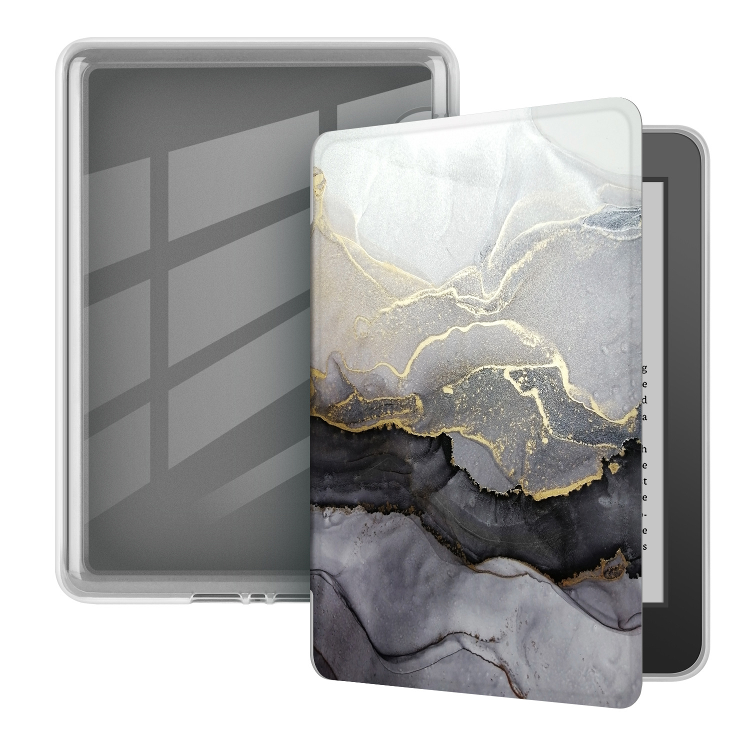 Aplicable kindle paperwhite6543 acrílico pintado funda protectora 658/558 funda protectora transparente