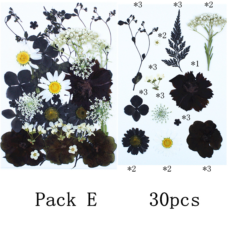 팩 E(흑백 콤비네이션 시리즈 30개)