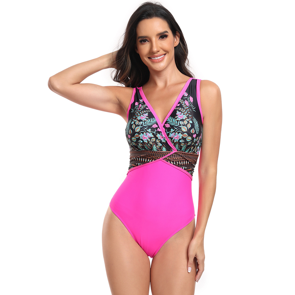 Femmes Élégant Petites Fleurs 1 Pièce Une Seule Pièce Maillots De Bain display picture 18