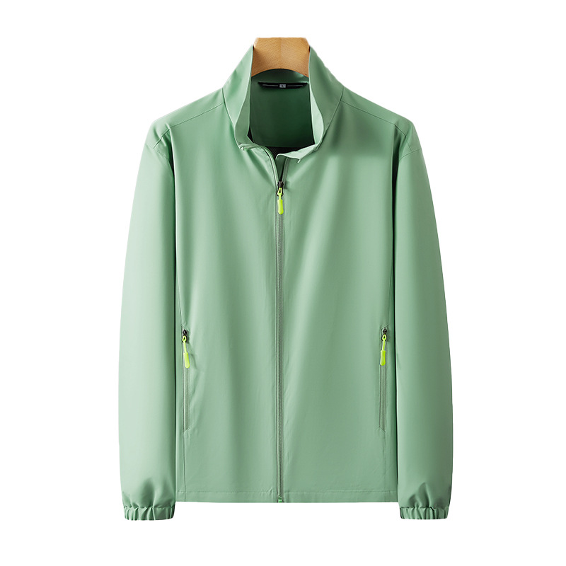 Ropa de trabajo de otoño abrigo anti-fouling ropa de trabajo rompevientos impermeable collar de soporte chaqueta de trabajo chaqueta logotipo impreso personalizado image 18