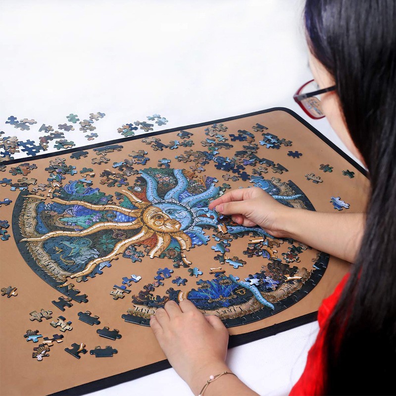Jigsaw puzzle 500 pieces paper hell grade high difficulty adult twelve house twelve constellation puzzle toy puzzle wholesale