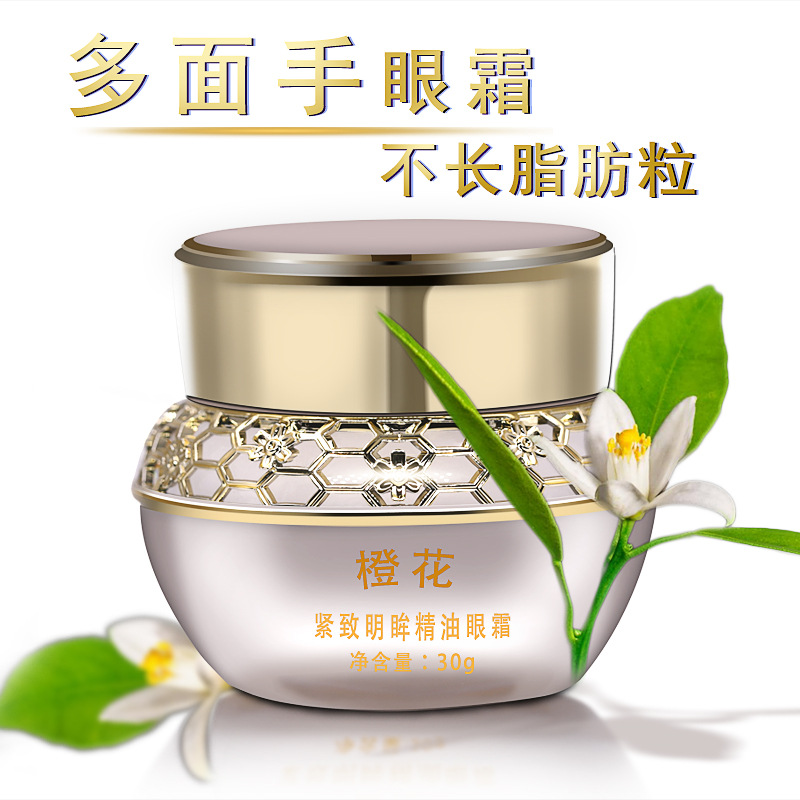 Orange Blossom Gentle Essential Oil Eye Cream: Rejuvenates and firms the eye area, moisturizes and helps tighten the skin.