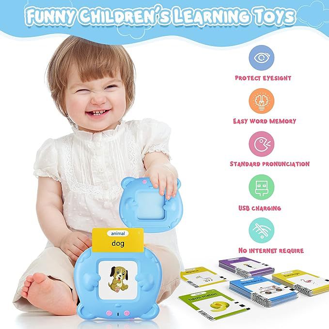 Cross-Border hablando tarjetas flash de educación temprana de los niños Tarjeta de la máquina Inglés ABC Tarjeta de inserción de la máquina