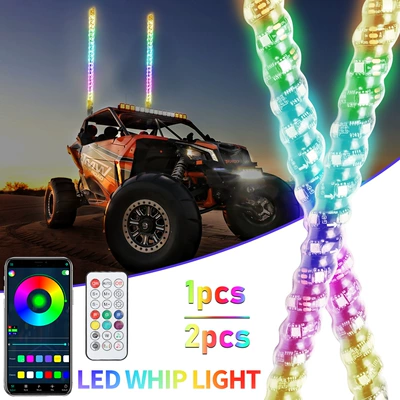 Off-Road ATV LED bayraq dirəyi işığı arxa baqaj xəbərdarlıq işığı SUV antenna işığı