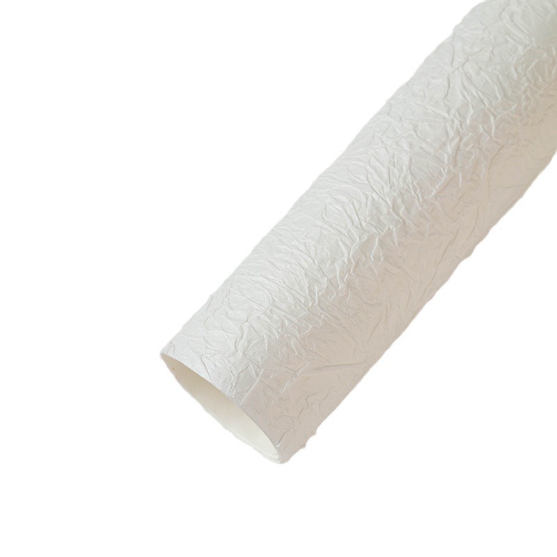 Huaxi Sensación de alta calidad Papel de textura de piedra Pliegues Papel de embalaje de flores Material floral Regalo hecho a mano Material de bricolaje