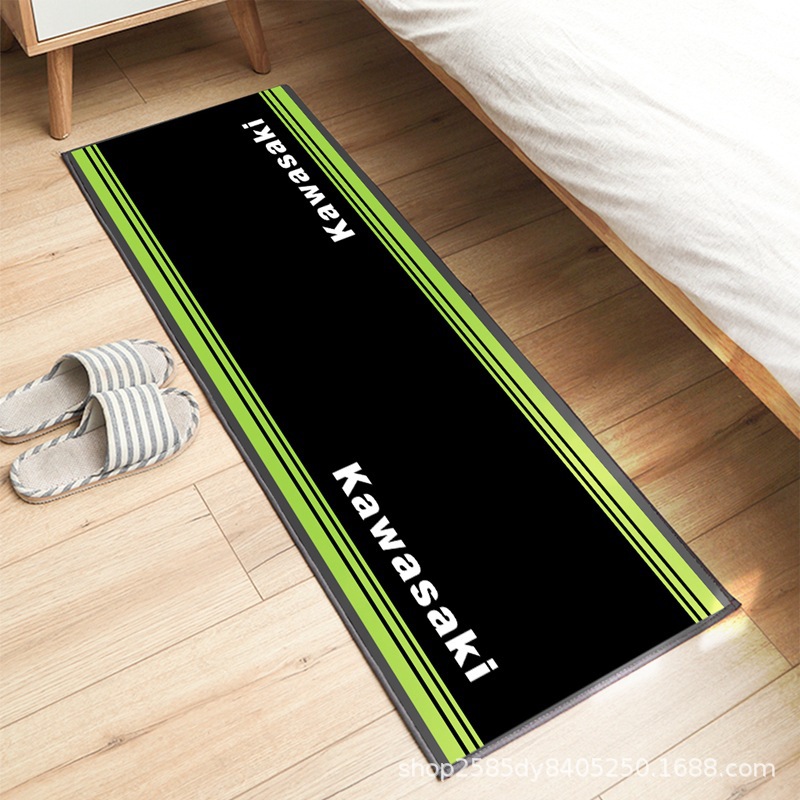 Cross-Border Dropshipping Crystal Velvet Motorcycle Enthusiast Bedside Blanket Stain-Resistant Display Mat Ready-Made Factory Direct Delivery