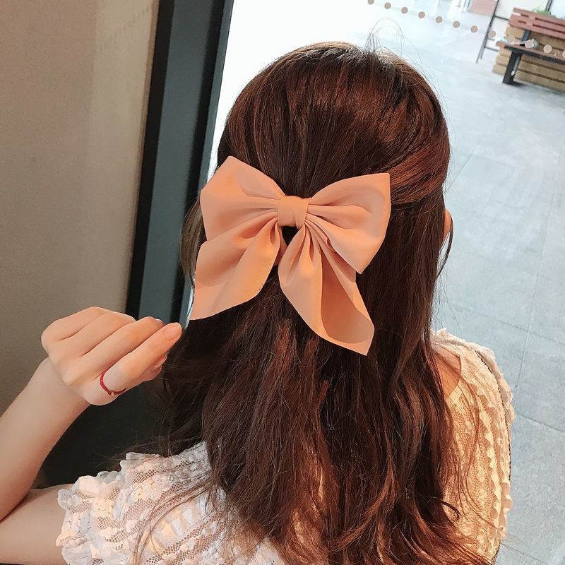 Women's Sweet Bow Knot Cloth Hair Clip display picture 1