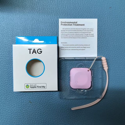 Mfi Certified Bluetooth Pet – GPS Locator - ak-36-apple-pink