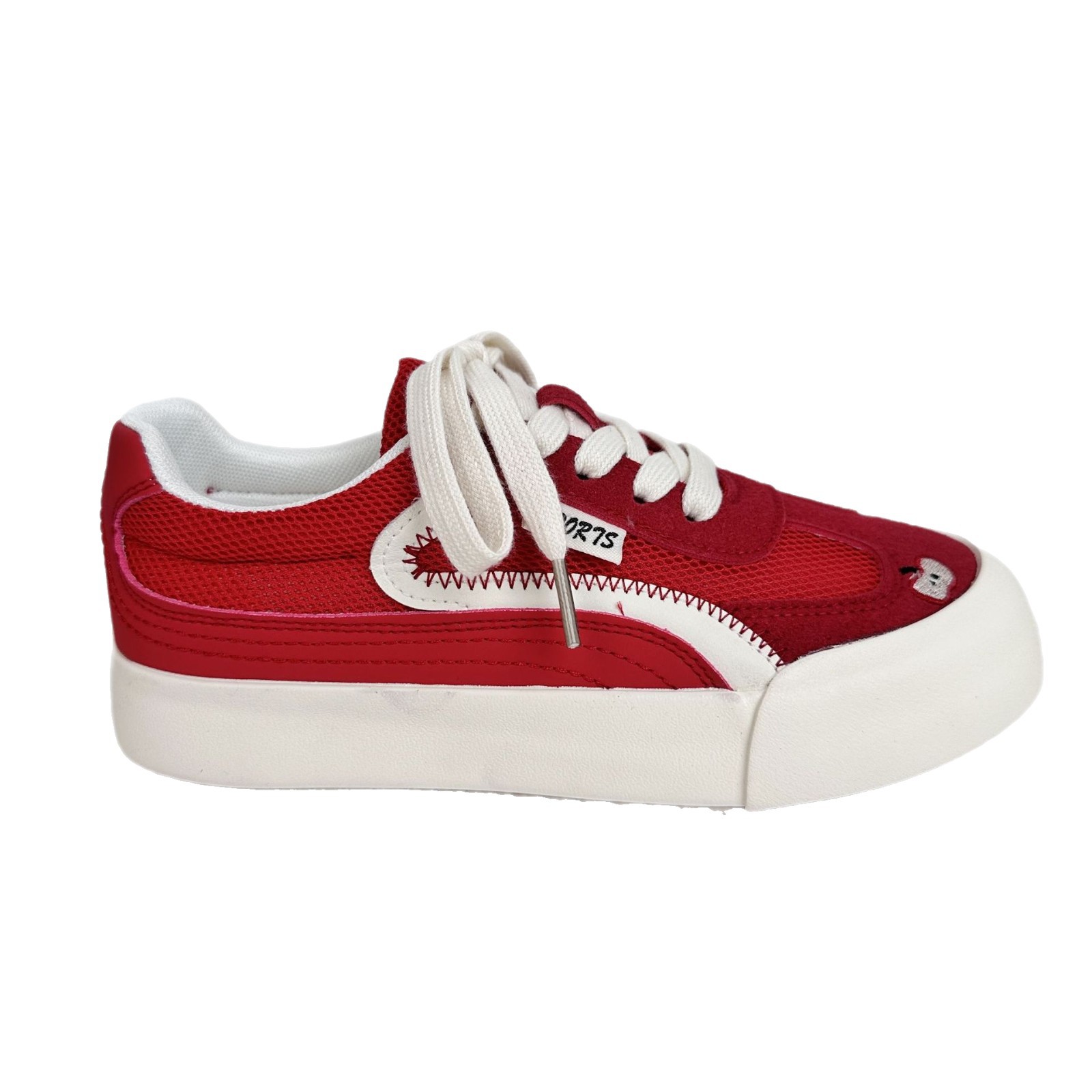 6657 zapatos de entrenamiento de base gruesa para mujeres 2025 primavera nueva variedad de zapatos deportivos casuales transpirables zapatos de suela suave