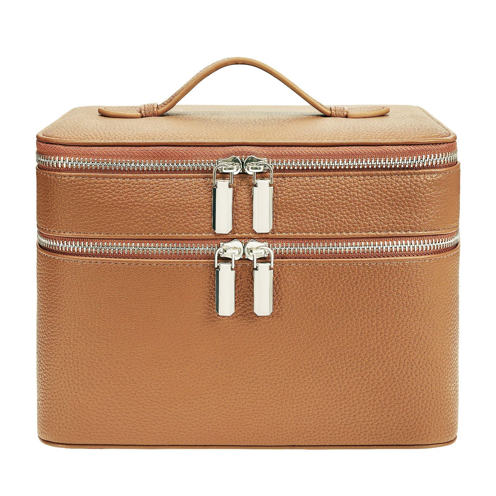 Doble capa nueva bolsa de maquillaje profesional portátil paquete de herramientas de cuidado de la piel belleza belleza pestañas caja de almacenamiento bolsa de maquillaje multipartícula
