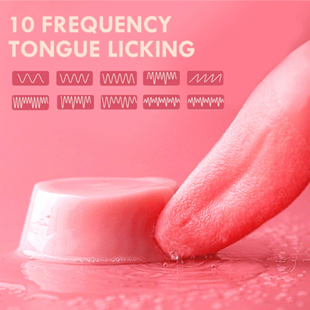 Электрический вибратор «Magic Tongue», вибрационная игрушка, компактный 15×7×4 см