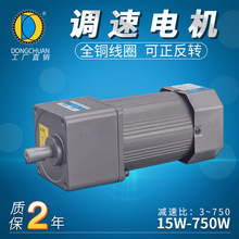 调速电机220v可调变速60W90W120W200W250小型交流减速电机可调速