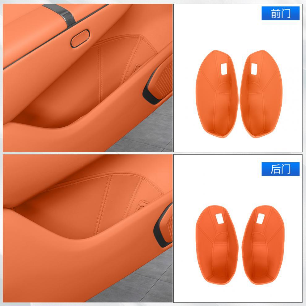 Lynk & Co 900 Special Car Door Slot Storage Pouch Organizer Box Protective Cover Car Interior Decoration Accessories