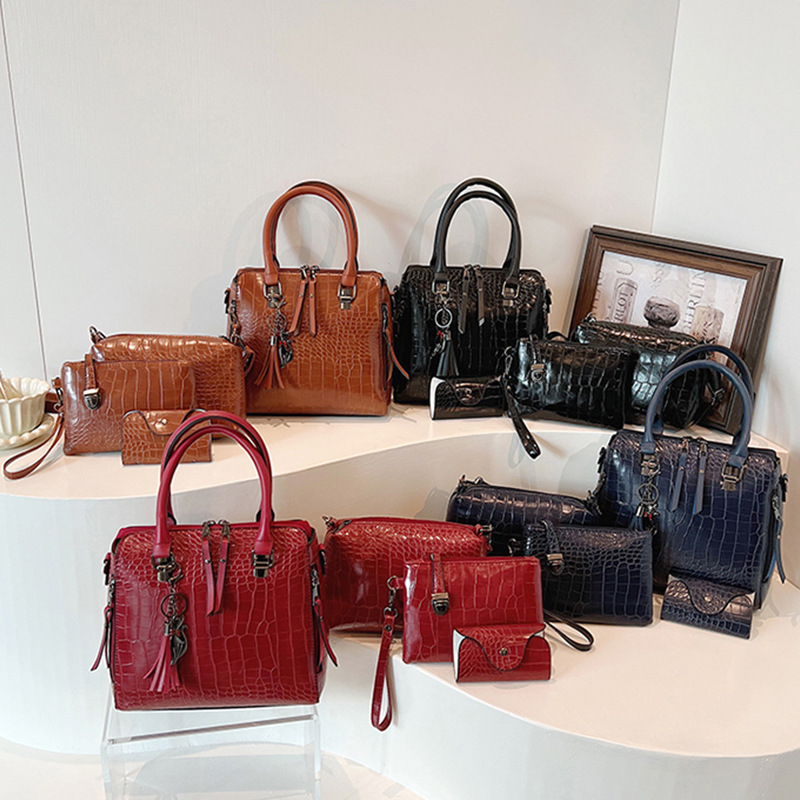 2024 Bolsos portátiles de mensajero de un solo hombro de moda transfronteriza