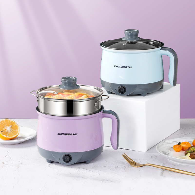 Factory Direct Supply Multifunctional Electric Hot Pot Dormitory Electric Hot Pot Household Electric Wok Korean All-In-One Rice Cooker Electric Cooking Pot