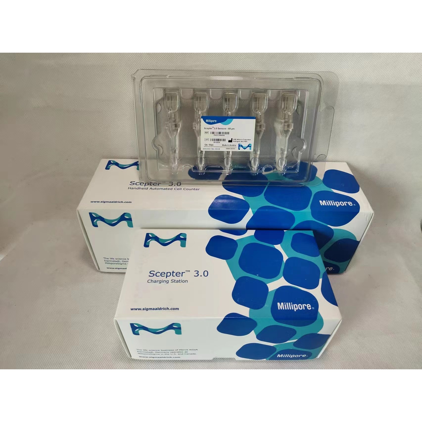 密理博Millipore   PHCC360050   Scepter 3.0 细胞计数器传感器
