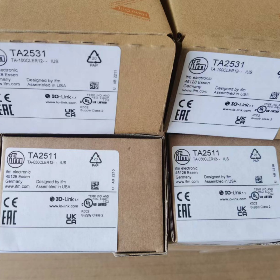 IFM易福门温度传感器TA2145 TA2115 TA2105 TA2415 TA2511 TA2812