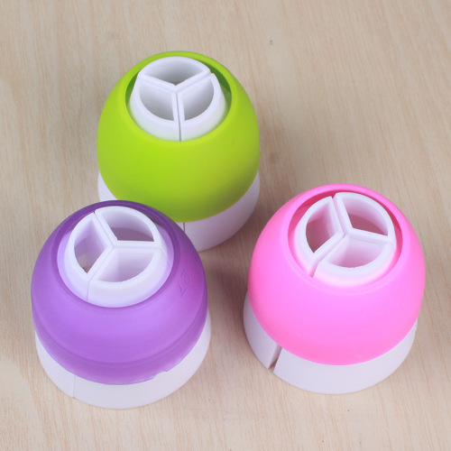 Baking cake/3-hole 3-color frosting bag converter Three-color frosting tip converter DIY dessert decoration