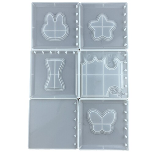 Fat Yaya DIY Cream Notebook Silicone Mold Bow/Pentagram/Rabbit Notebook Silicone Mold